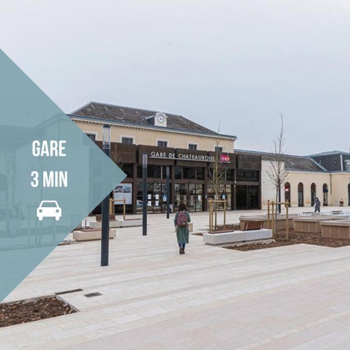 Le Paisible • Garage Privatif • Traversant • Calme Chateauroux Ngoại thất bức ảnh