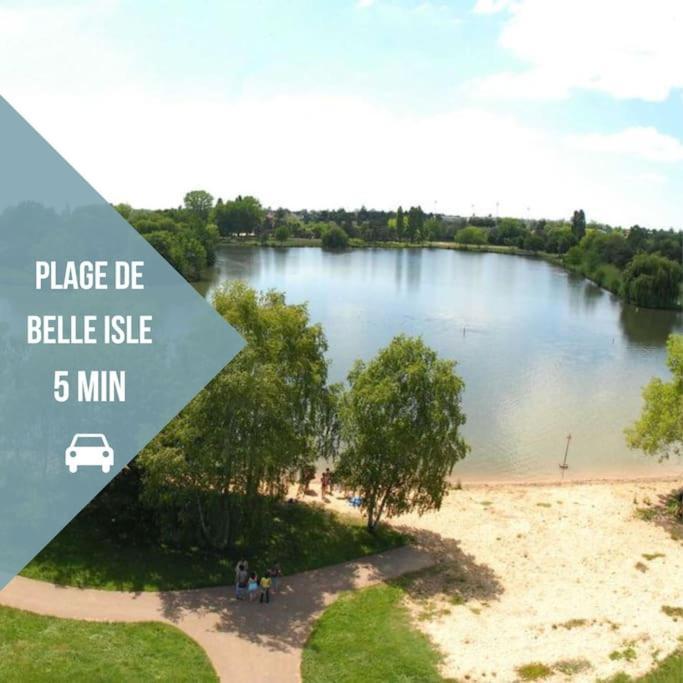 Le Paisible • Garage Privatif • Traversant • Calme Chateauroux Ngoại thất bức ảnh